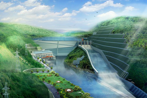 休宁老挝南塔河1号水电站项目